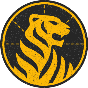 The Bukit Studio | Archipelago Adventure Indonesia tiger logo yellow and black