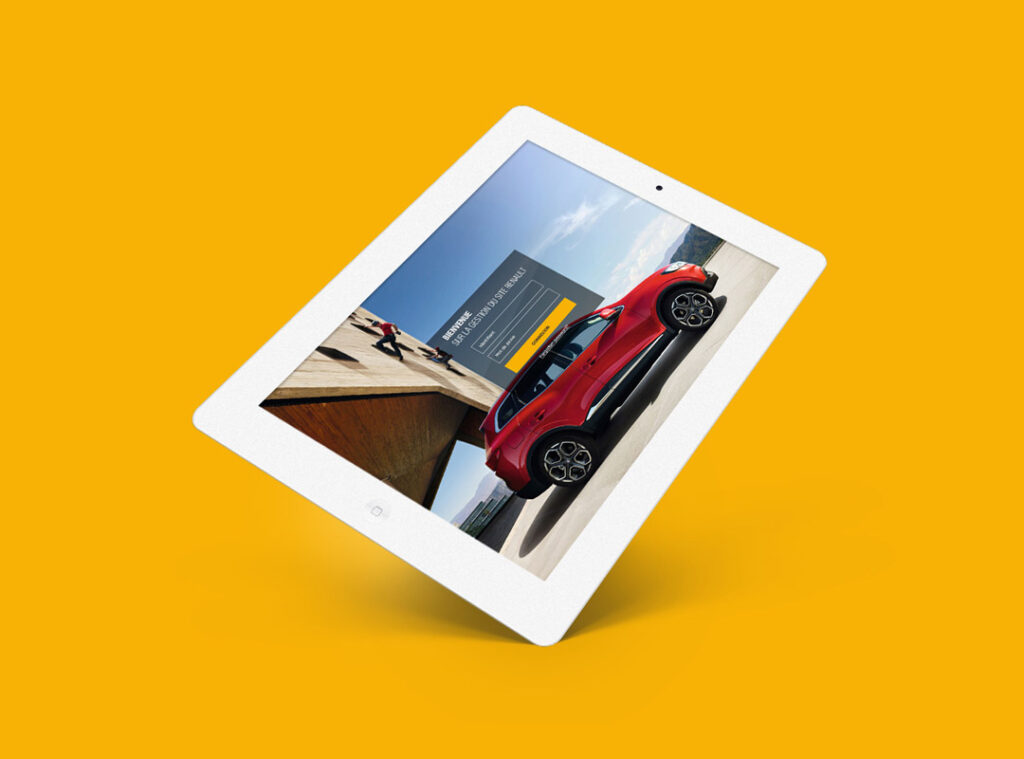 The Bukit Studio | Renault app design in iPad