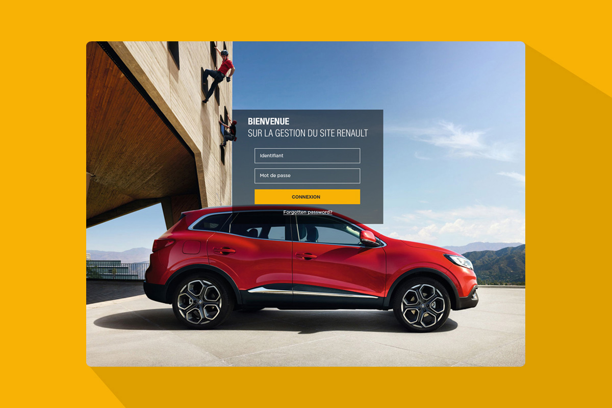The Bukit Studio | Renault user interface design