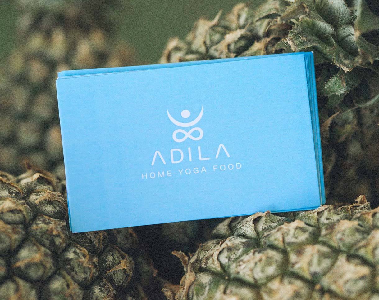 The Bukit Studio | Adila Bali print business card design