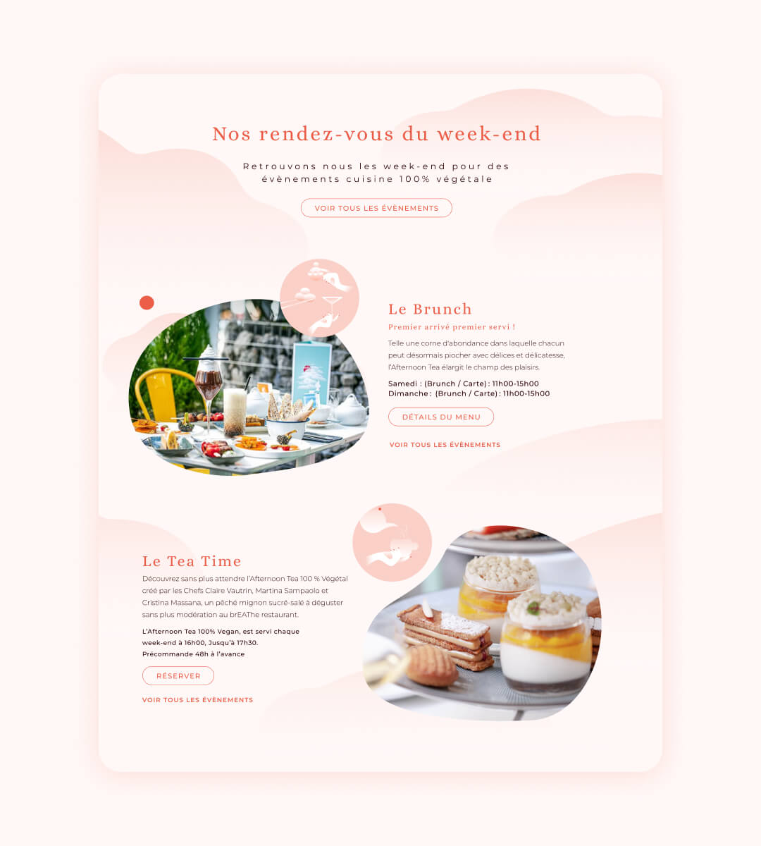The Bukit Studio | Breathe restaurants Paris web design